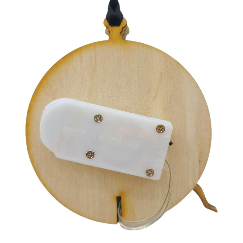 Ornament - Light Up Wood (Deer) by Squirrel Tacos Papercuts