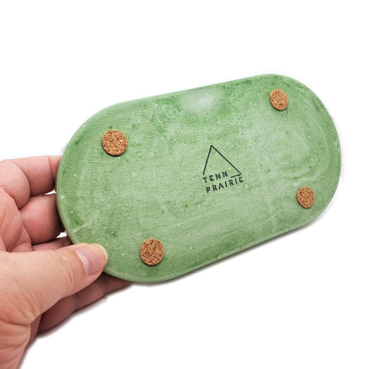 Tray - The Pill Tray (Matcha Green Concrete) by Tenn Prairie
