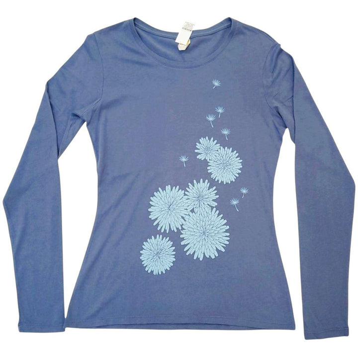 Long Sleeve - Dandelion Blue  (S - XL) by Uzura