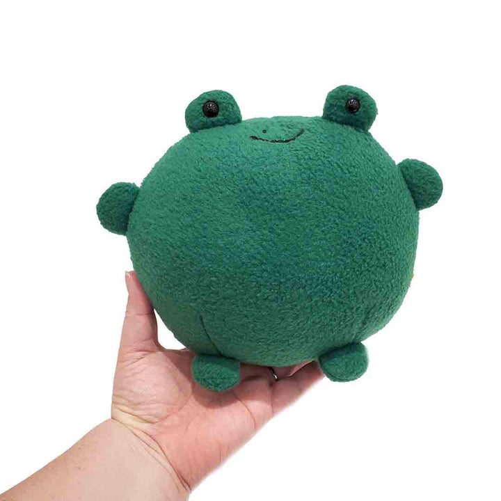 Plush - Chubby Frog in Kelly Green by Beautifully Regular