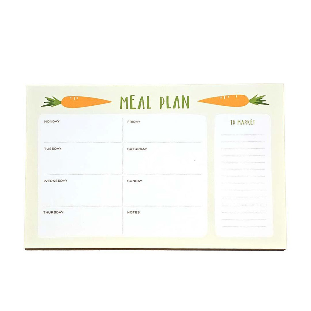 Notepad - Carrot Weekly Meal Plan (Last one!) by Graphic Anthology