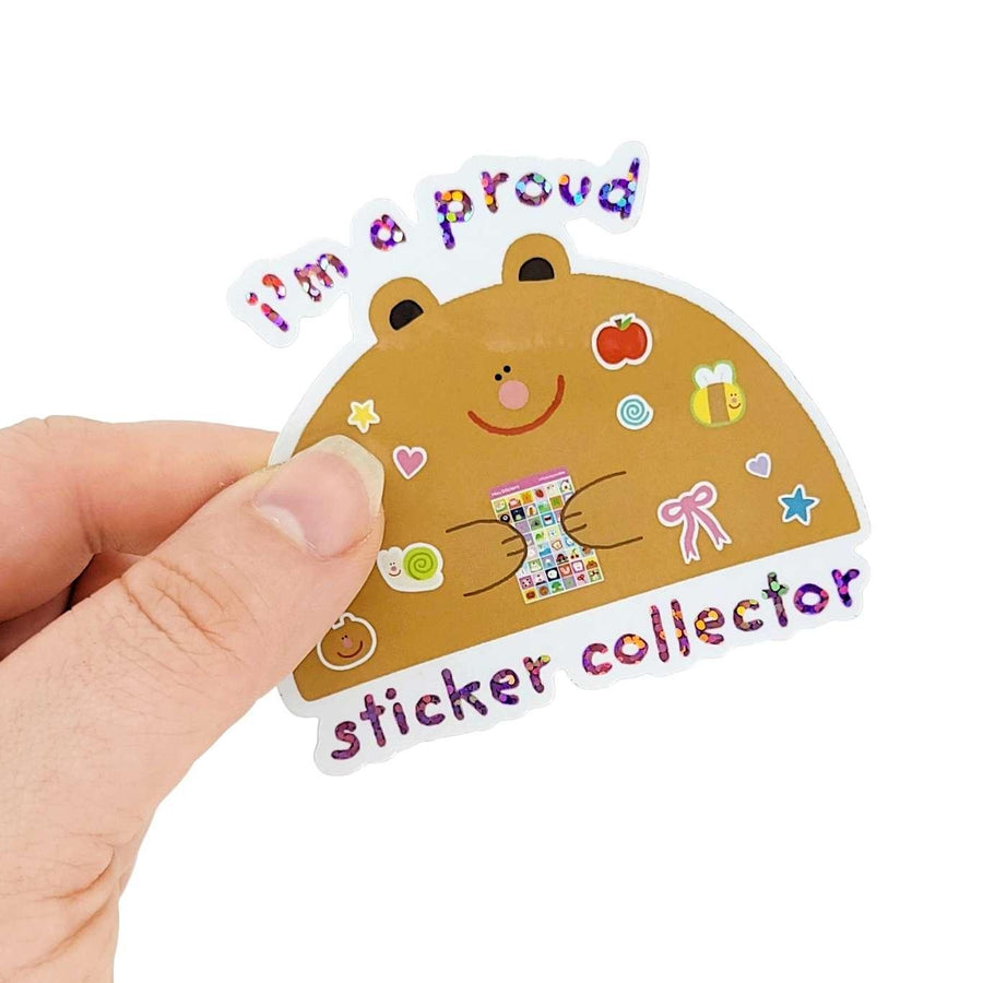 Sticker - Sticker Collector Glitter by Rolly Poly Studios, image 2 of 2