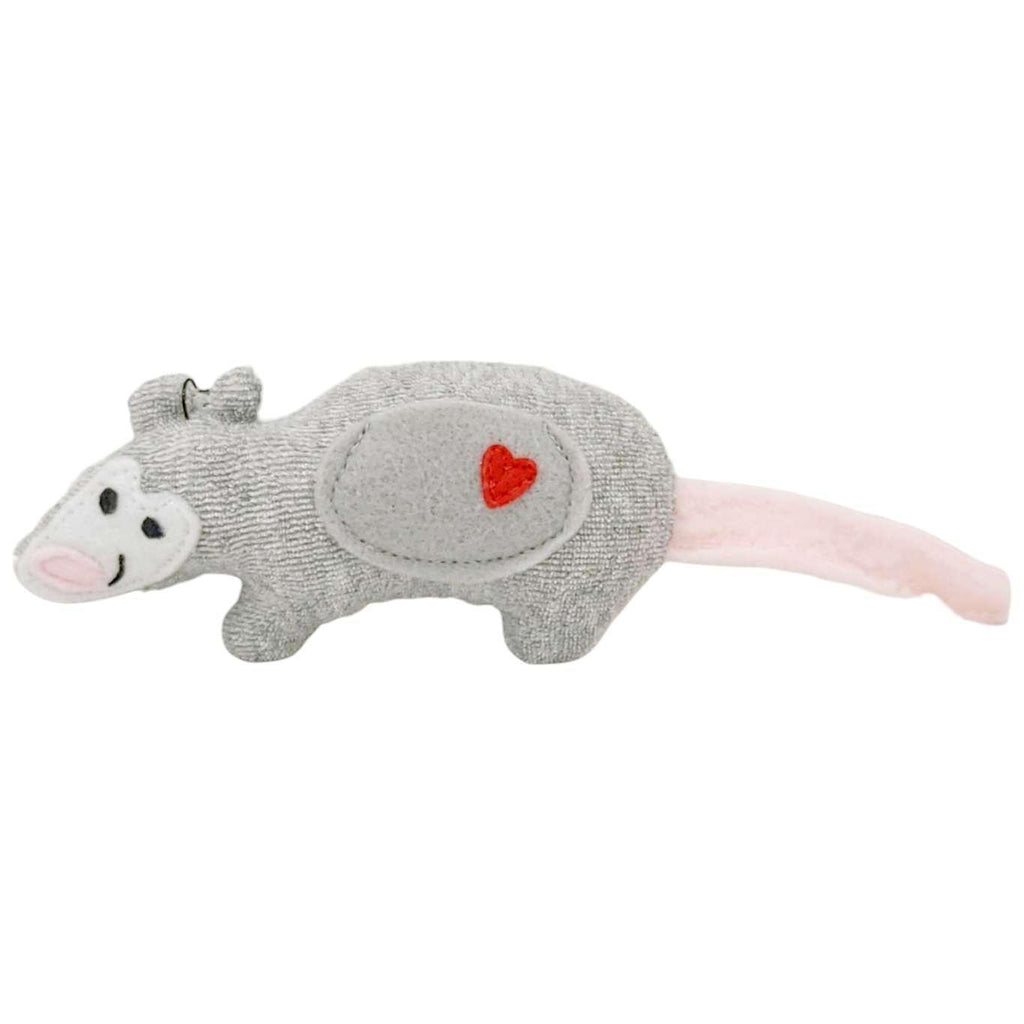 Ornament - Mini Plush (Opossum) by The Happy Groundhog Studio