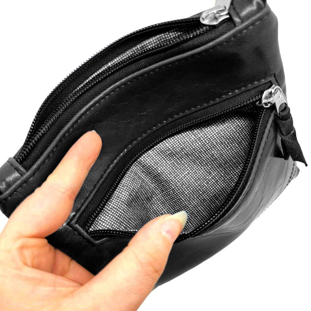 Bag - Cha Cha Tall Adjustable Small Cross Body (Black) by Crystalyn Kae