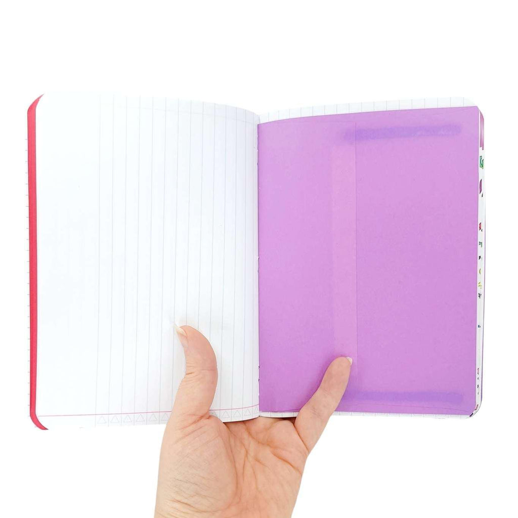 Journal - Purple Mixed Paper Notebook (Large or Small) by Original Brooks