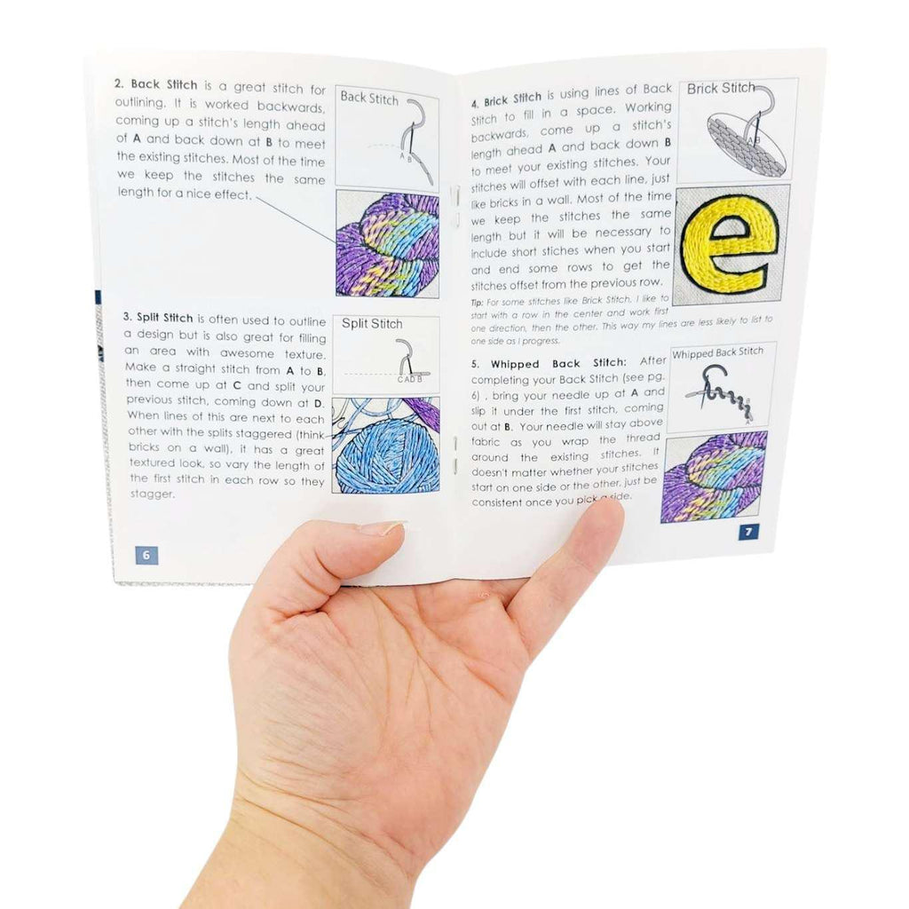 Embroidery Kit - Meet Me at the Market Tote Bag by By Hand Craft Co