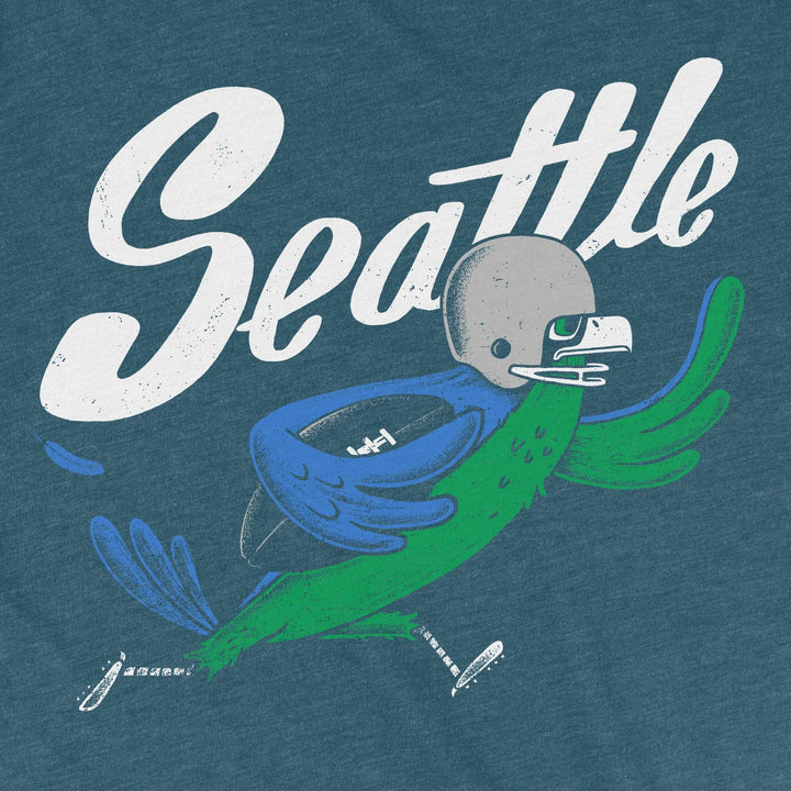 Adult Crew Neck - Hawk Mode Indigo Tee (XS - 2XL) by Factory 43