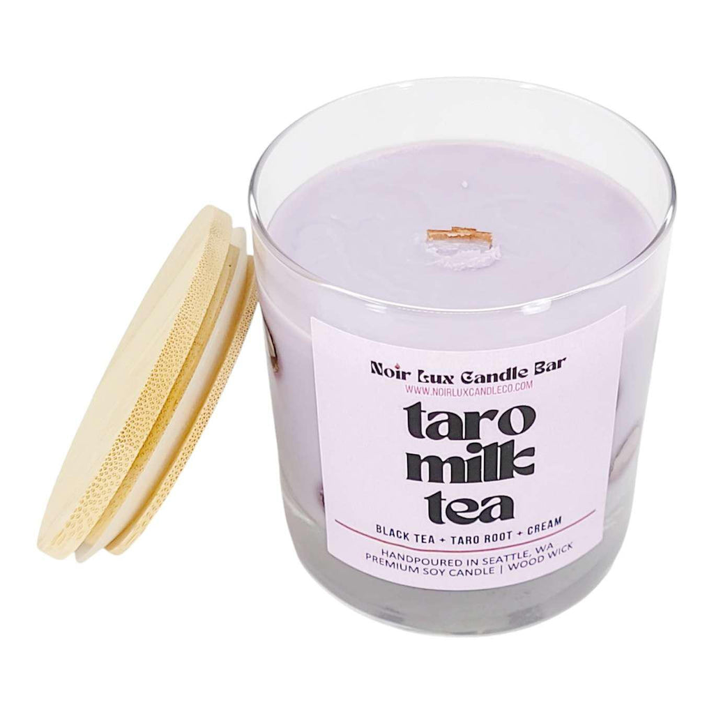 Candle - Taro Milk Tea Boba by Noir Lux Candle Co.