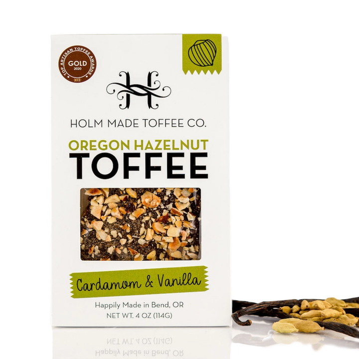 Toffee - 4oz - Cardamom and Vanilla by Holm Made Toffee Co.