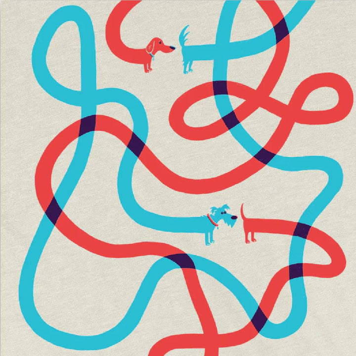 Adult Crew Neck - Dog Dance Heather Dust Tee (XS - 2XL) by Factory 43