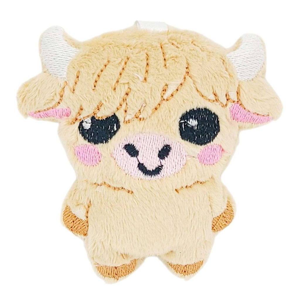 Keychain - Plush Highland Cow by Kawaii Hair Candy