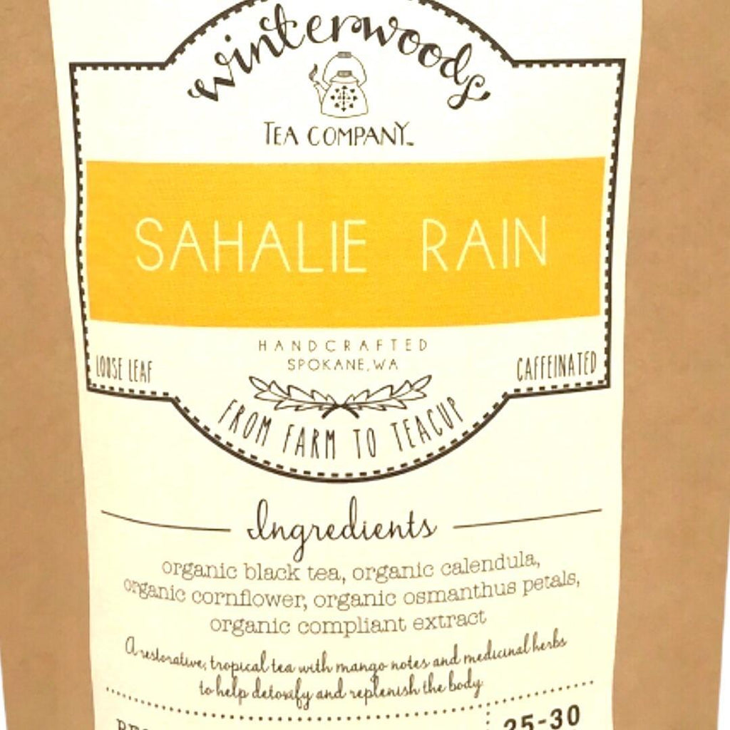 Tea Blend - Caffeinated - Sahalie Rain by Winterwoods Tea Company