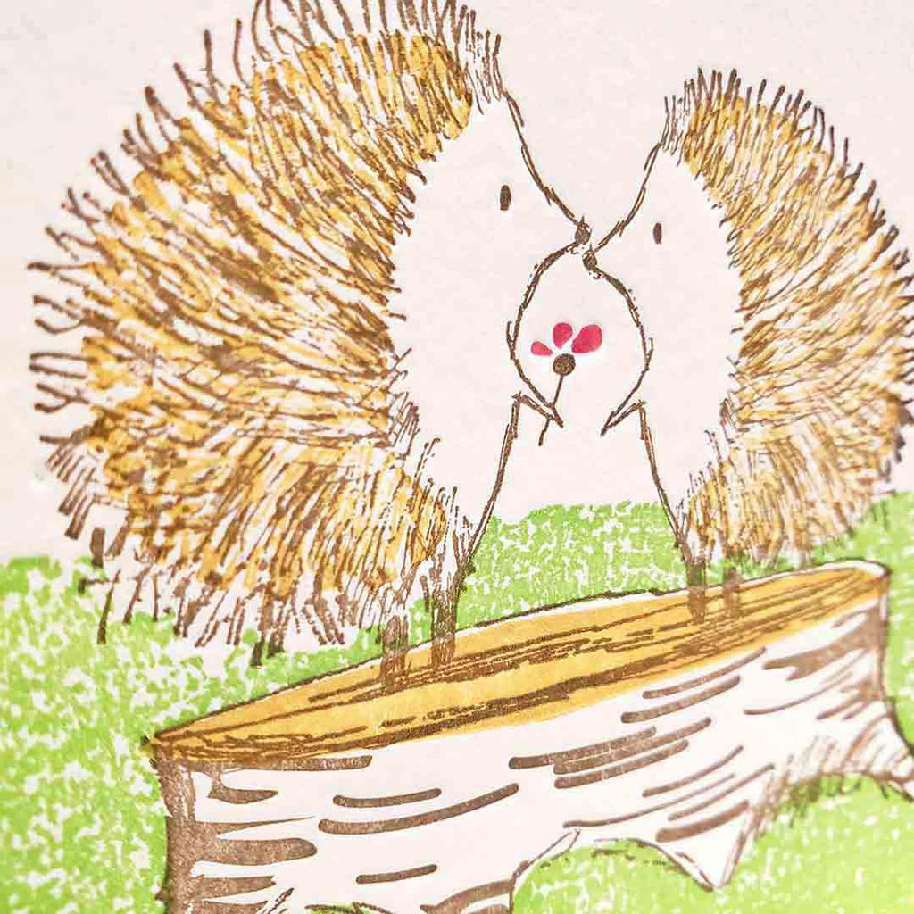 Card - All Occassion- Happy Hedgehogs by Ilee Papergoods