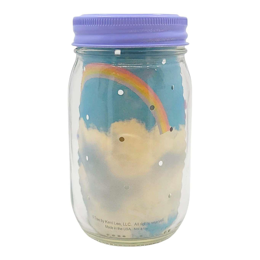 Solar Light - Mason Jar Unicorn by Tree by Kerri Lee