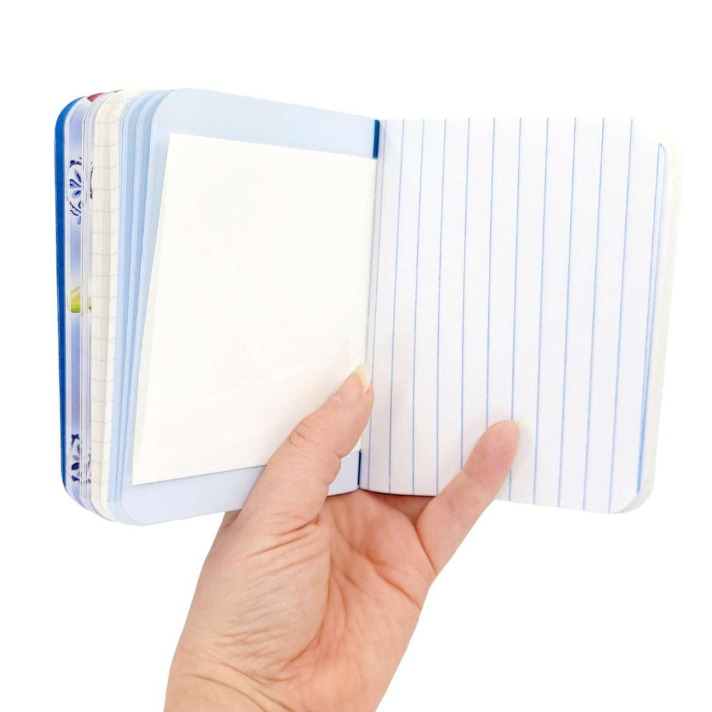 Journal - Blue Mixed Paper Notebook (Large or Small) by Original Brooks