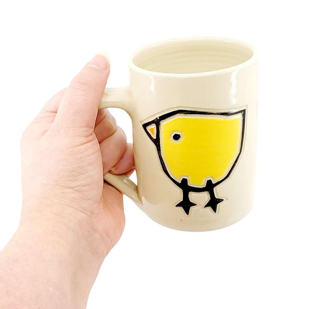 12oz Mug - Yellow Bird by Susan Stone Design