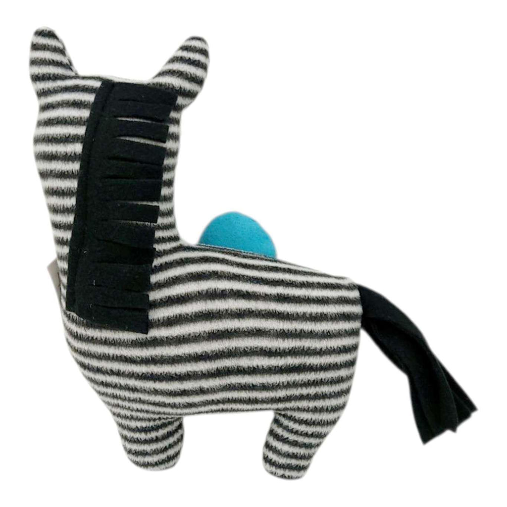 Plush - Happy Zebra (Ice Cream) by The Happy Groundhog Studio