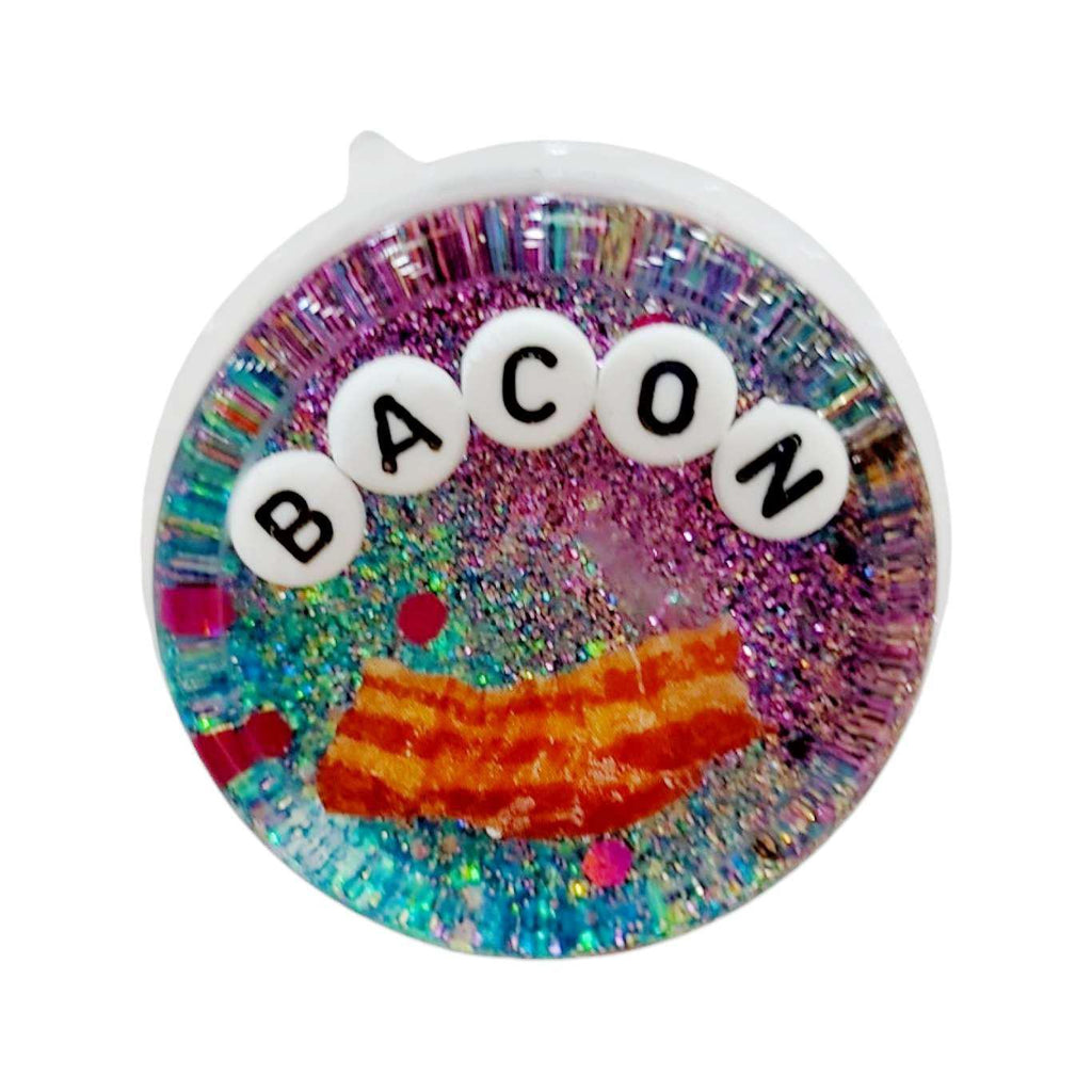 Shower Art - Mini - Bacon (Blue Purple) Shower Art by Ugly Baby