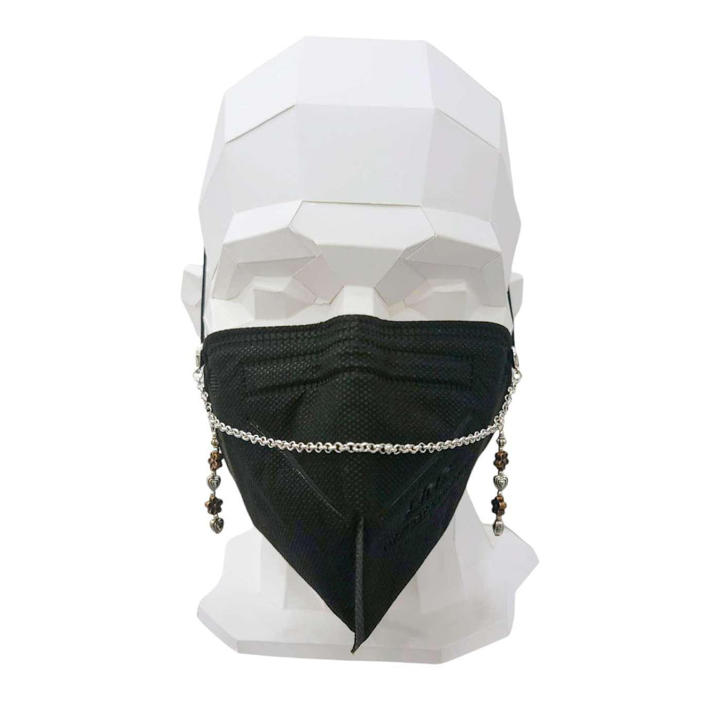 Mask Chain - Side Dangle (Flowers and Hearts) by Tiny Aloha