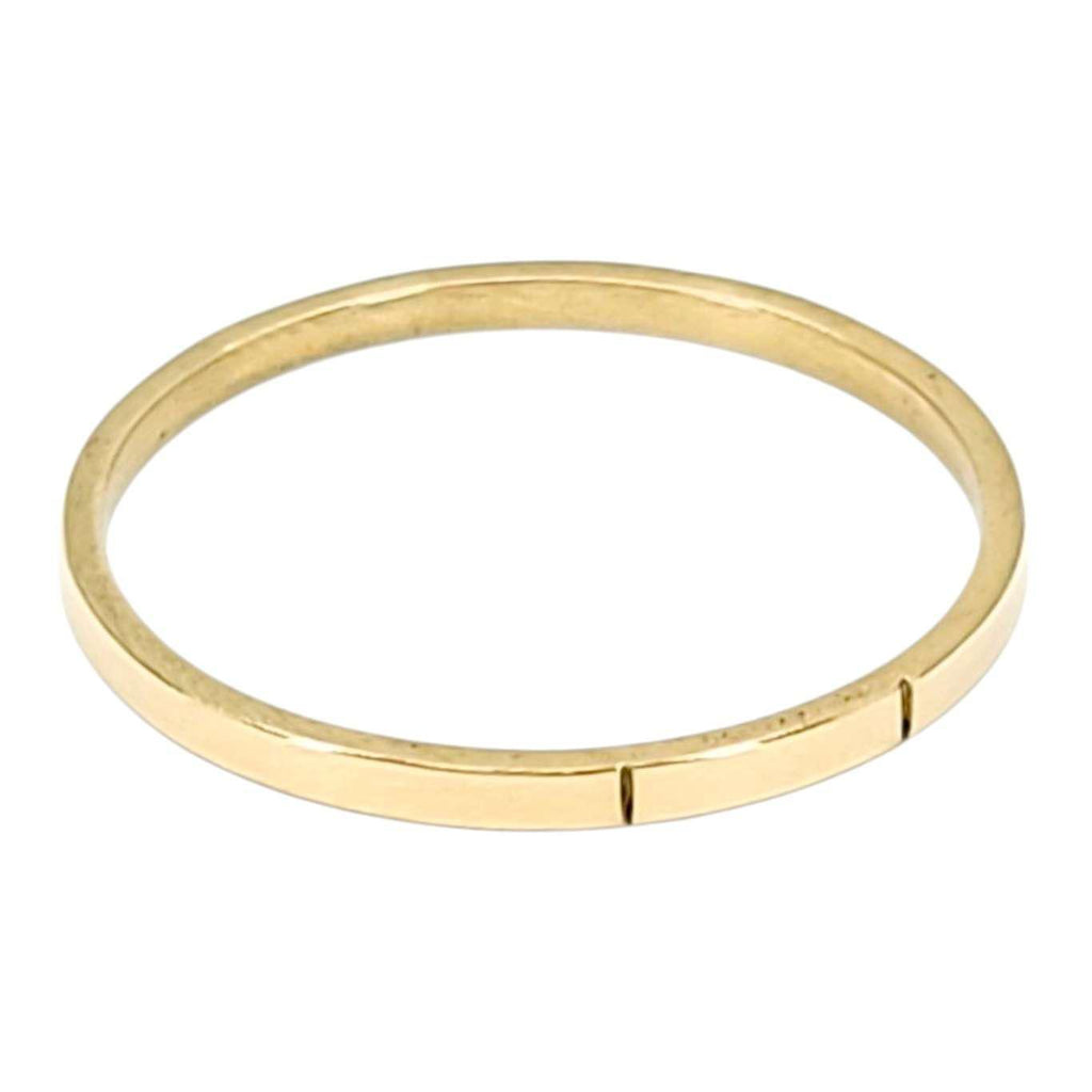 Ring - Size 5, 6.25, 7, 8 - Set of 3 Mixed Metal Stacking Rings (14k Gold, Sterling Silver) by 314 Studio