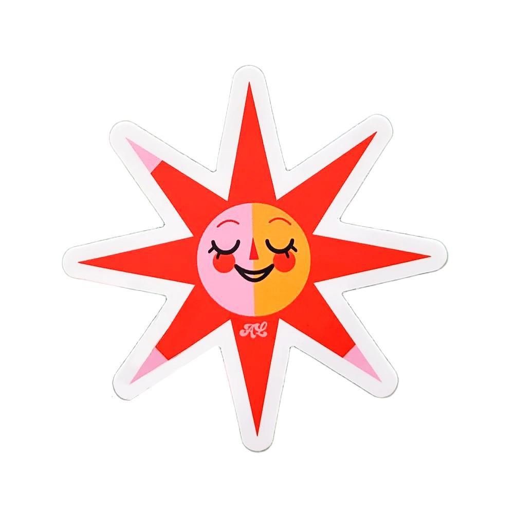 Sticker - Happy Sunshine by Amber Leaders Designs