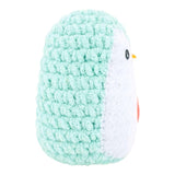 Plush Toy - Small Penguin (Mint with Coral Heart) by Moyo Workshop, image 5 of 6