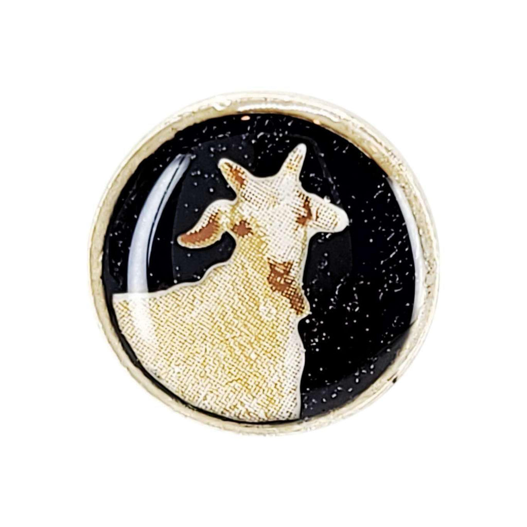 Lapel Pin - Goat (Assorted Colors) by XV Studios