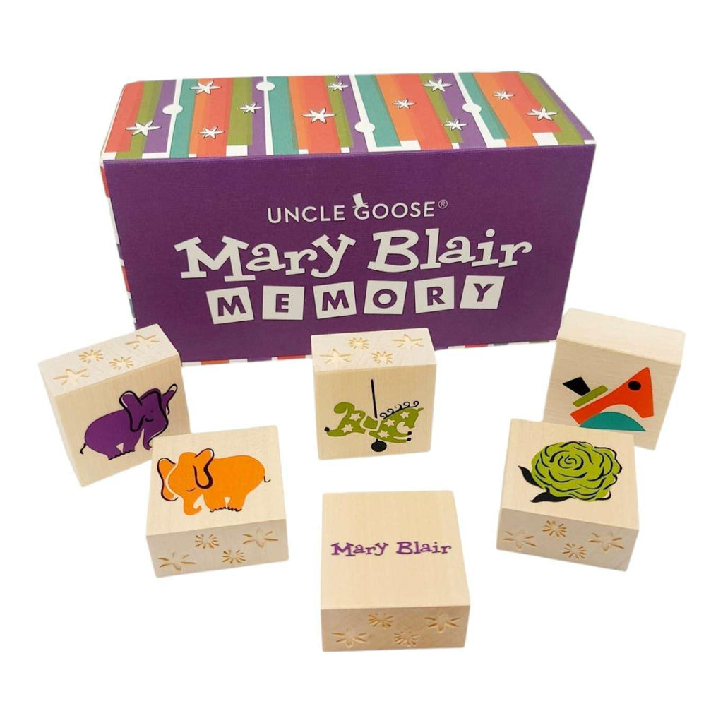 Blocks - Mary Blair Memory Game Blocks (Set of 32) by Uncle Goose