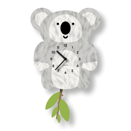 Acrylic Clock - Koala Pendulum by Popclox