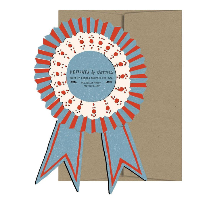 Card - Congratulations - Bravo Medallion by Isatopia