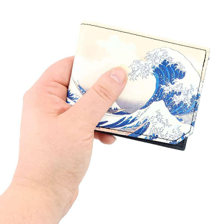 Leather Wallet - Wave by Backerton
