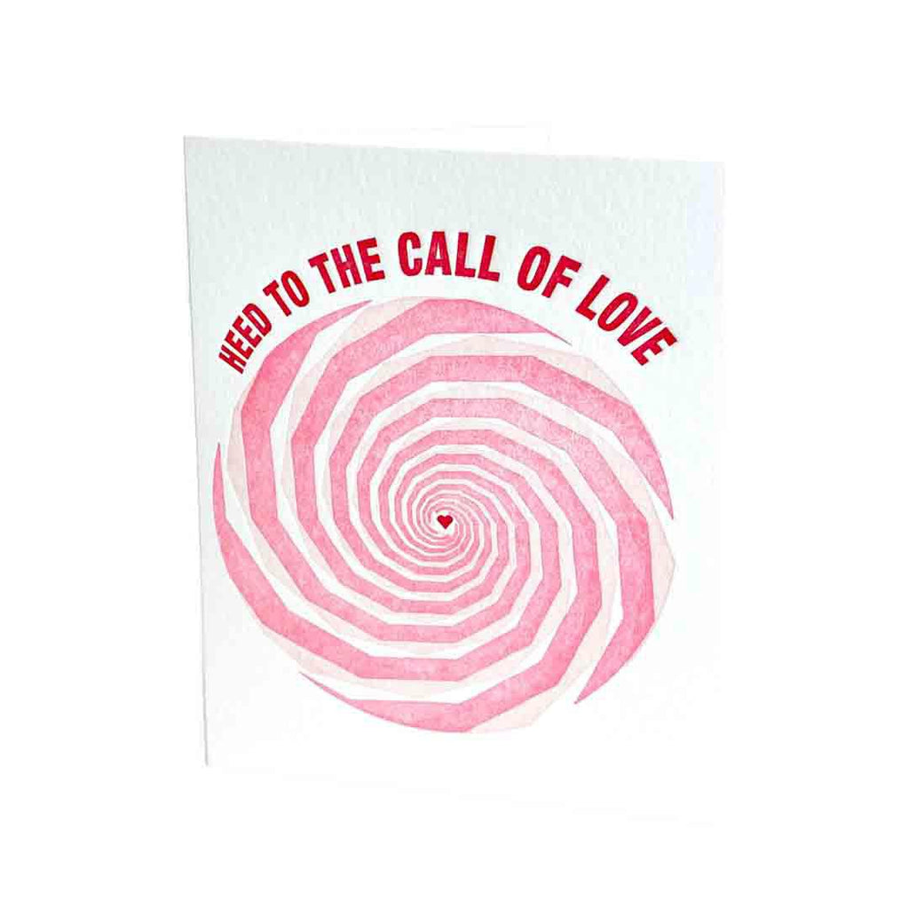 Card - Love & Friends - Heed Hypnotic Call by Ilee Papergoods