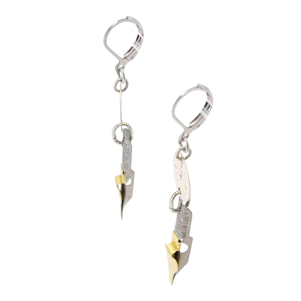 Earrings - Watch Dials - Pen Nibs by Christine Stoll | Altered Relics