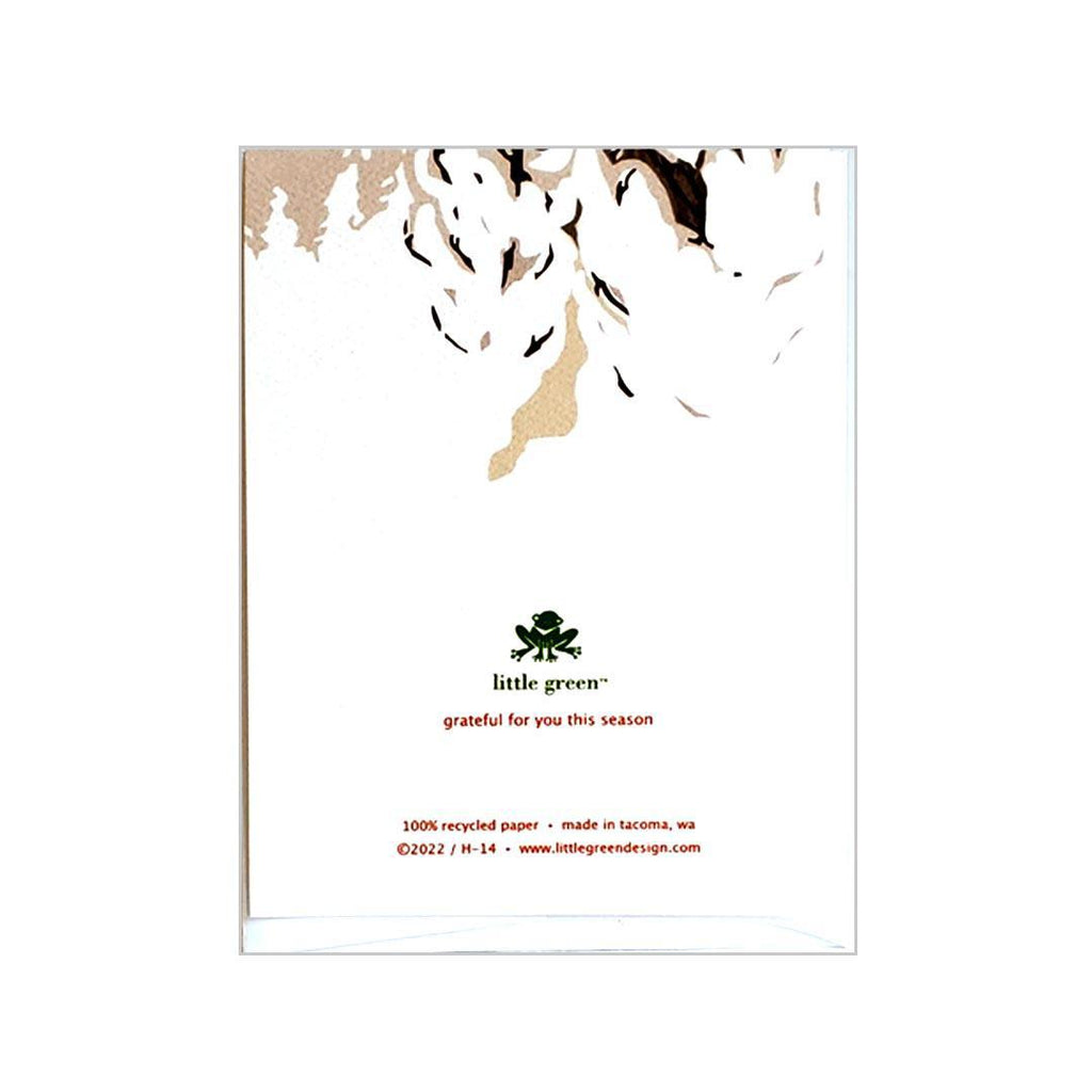 Card - Holiday - Grateful for You This Holiday by Little Green