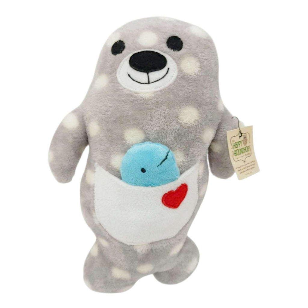 Plush - Happy Seal (Fish) by The Happy Groundhog Studio