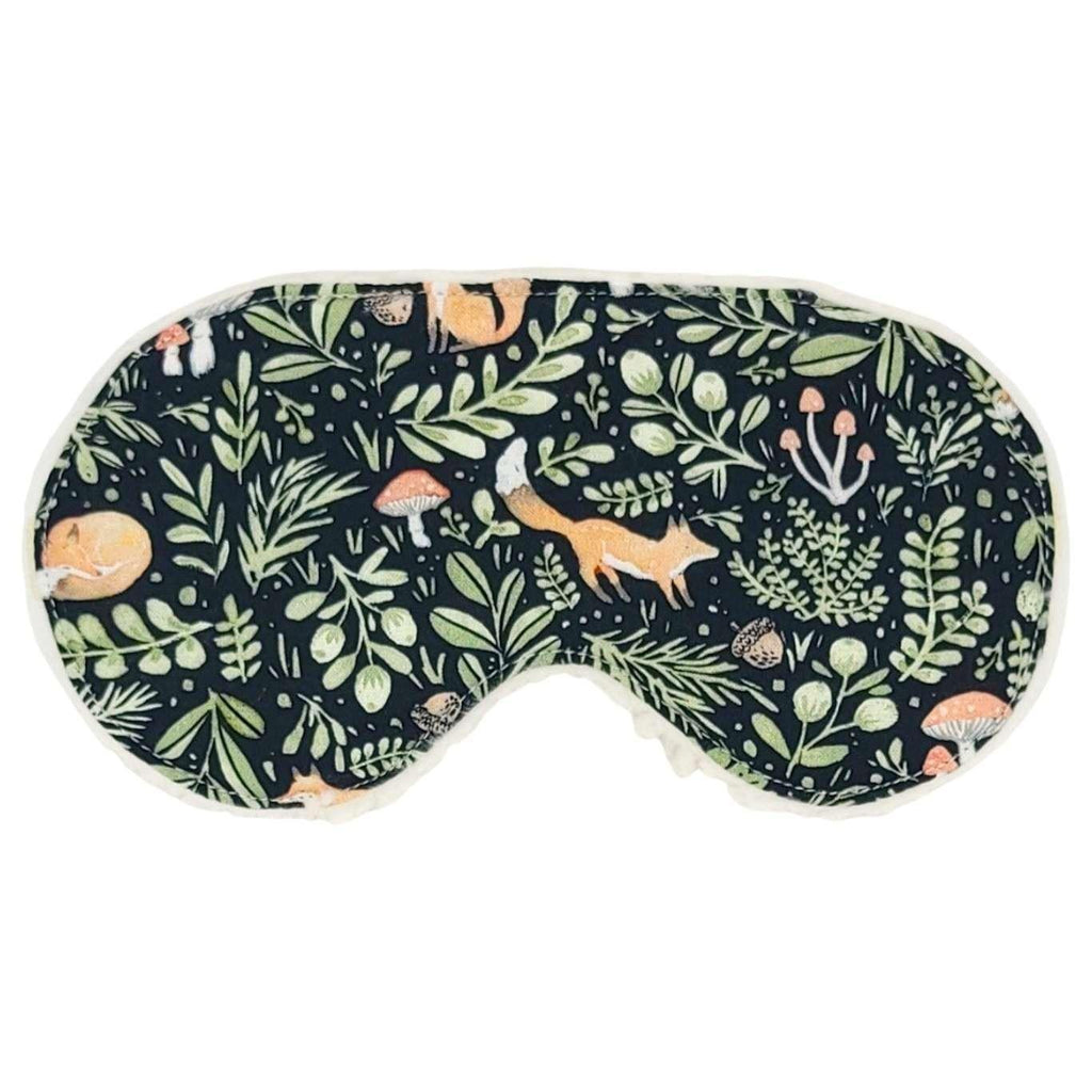 Sleep Mask - Fox + Toadstool (Cream Sherpa) by Little Man Originals