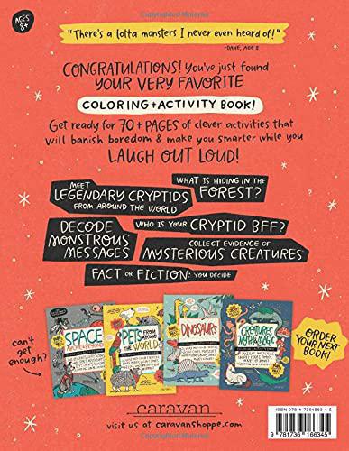 Book - Coloring and Activities (Legendary Monsters: Cryptids) by Your Very Favorite