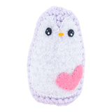 Plush Toy - Small Penguin (Light Purple with Pink Heart) by Moyo Workshop, image 6 of 6