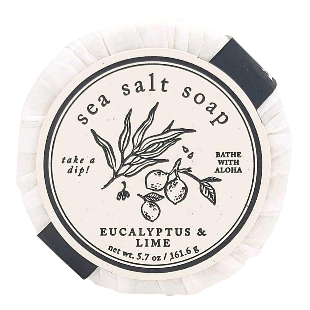Soap 5.7oz - Eucalyptus & Lime Sea Salt Soap by Kopa Kauai