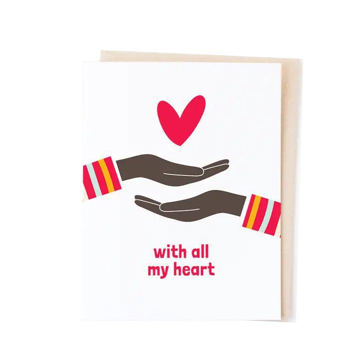 Card - Love & Friends - With All My Heart by Graphic Anthology
