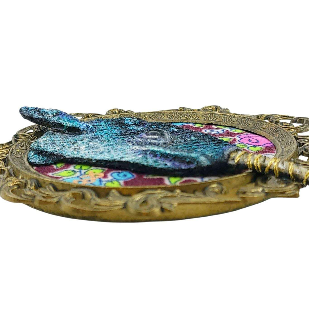 Applique Art - Narwhal (OOAK) by Chubby Bunny