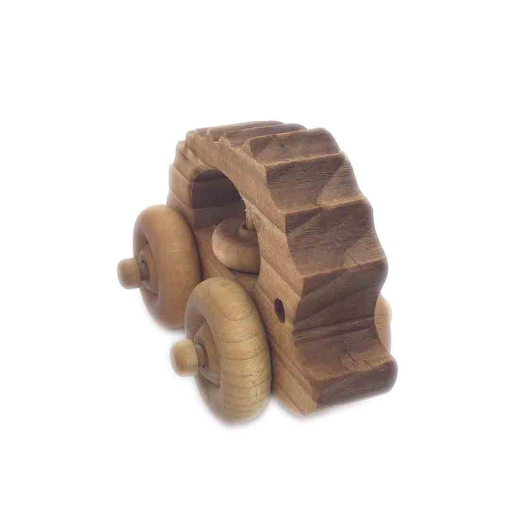 (30% Off) Wooden Rattle - Hedgehog Wooden Toy by Baldwin Toy Co.