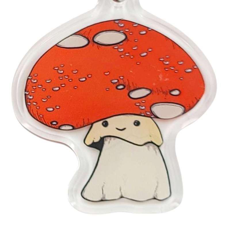 Keychain - Little Red Mushroom by World of Whimm