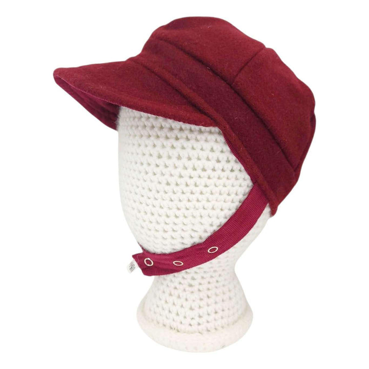 Baby Bonnet - Reversible Ski Cap (Garnet) by Urban Baby Bonnets