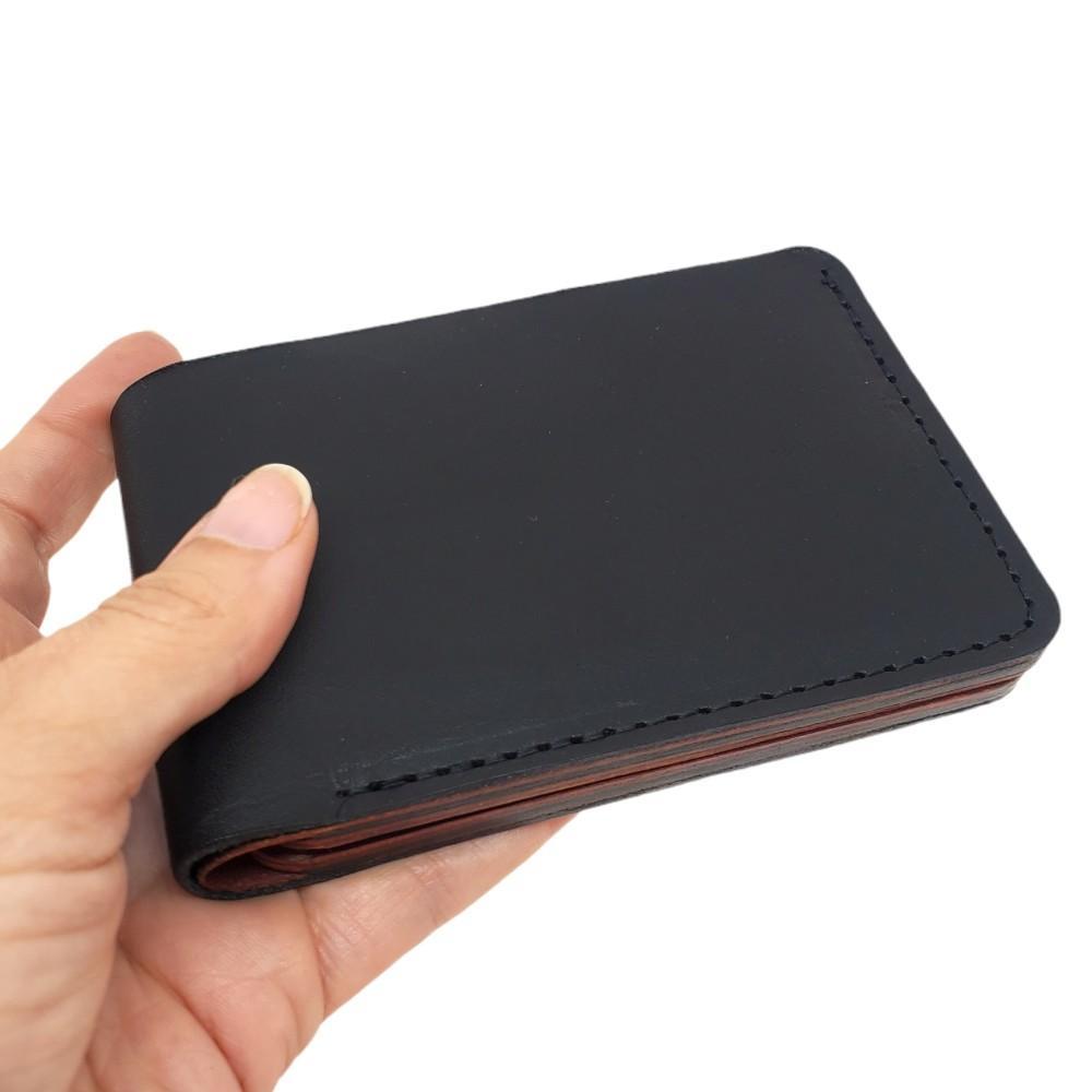 Bifold Wallets - Black Leather (Assorted Colors) by Hold Supply Company