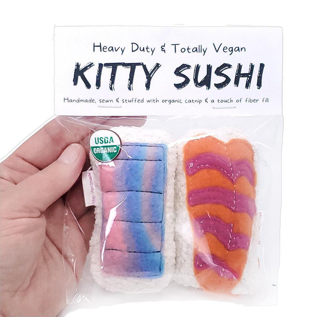 Cat Toy - Sushi (Set of 2) by Miso Handmade