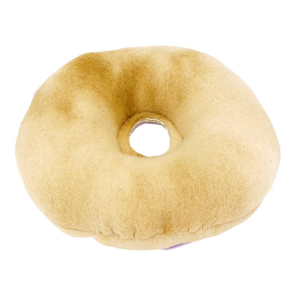 Dog Toy - Squeaky Donut by Miso Handmade