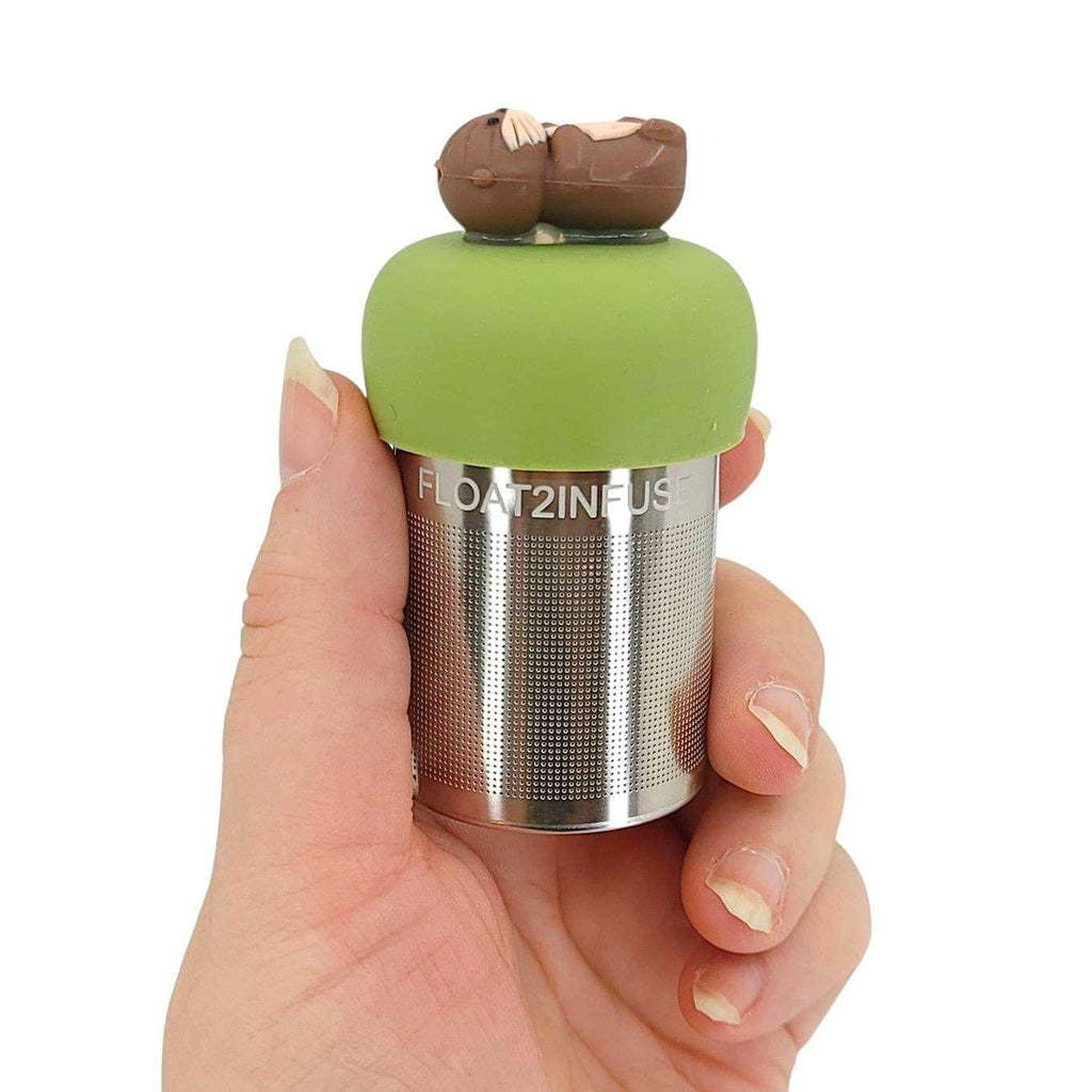 (PRE-ORDER) Tea Infuser - Otter (Green Base) by Float2Infuse