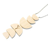 Necklace - Above Below (Gunmetal) by Fernworks, image 5 of 9