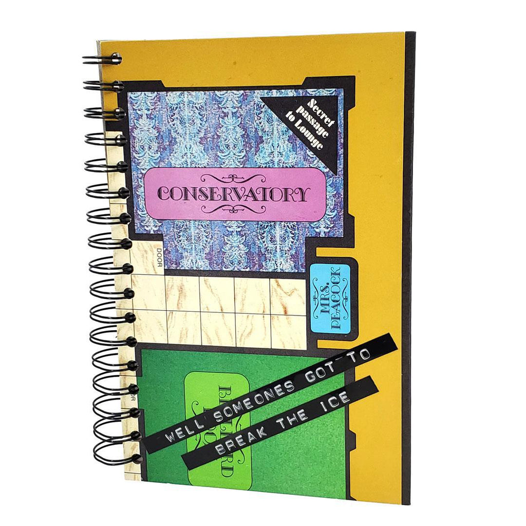 Journal - Vintage Murder Mystery Game (Break the Ice) by Crafty Earth Monkey